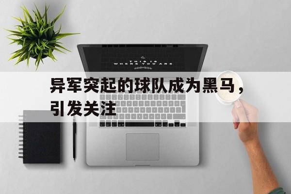 关于异军突起的球队成为黑马，引发关注的信息